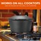 Commercial Chef 2 Quart Cast Iron Saucepan, Dutch Oven Cast Iron Saucepan CHCI20 - alternate 3